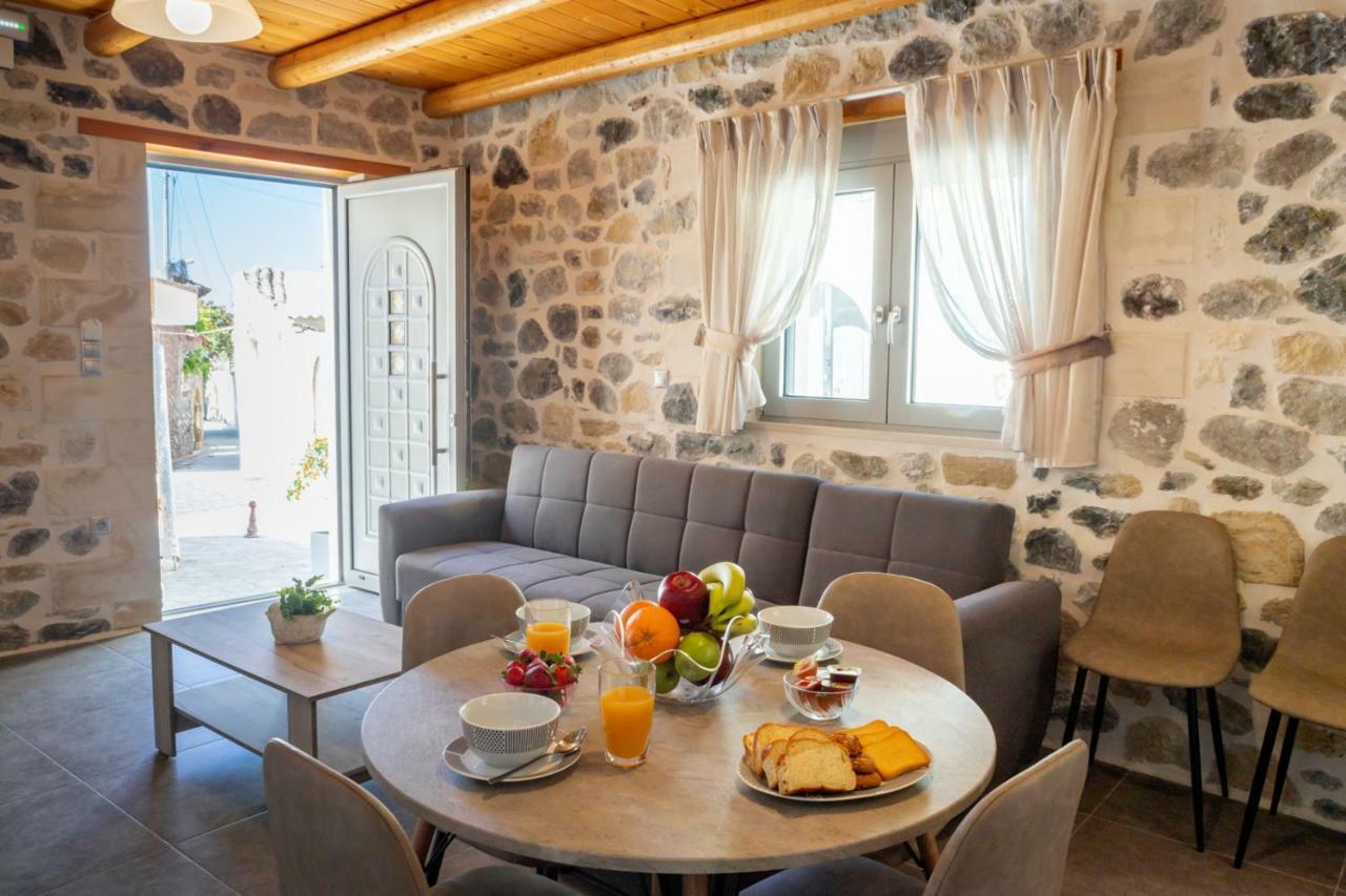 Marilena Natural Stone House, By Hellocrete Pigí Eksteriør billede