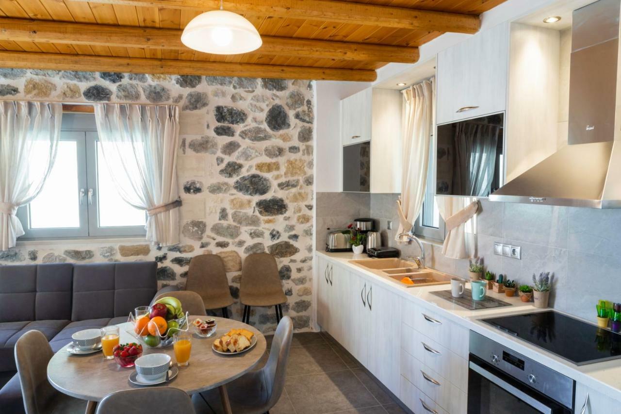 Marilena Natural Stone House, By Hellocrete Pigí Eksteriør billede